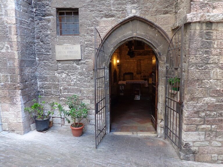 the piccolino chapel in assisi is the mythical birthplace of saint francis