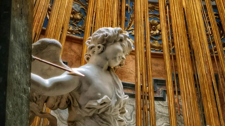bernini teresa detail of the angel