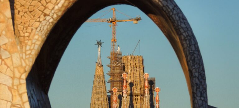 view of sagrada familia