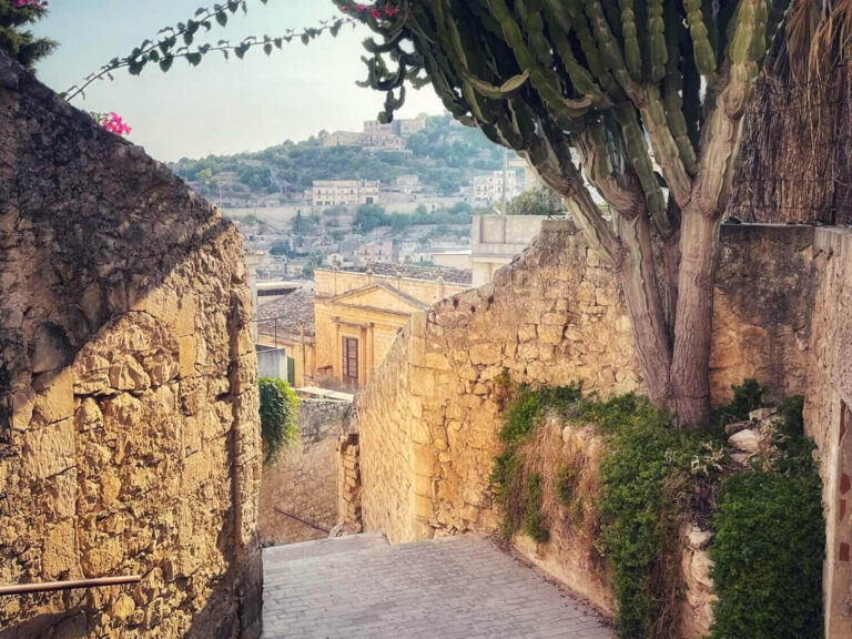 the beautiful center of modica centro
