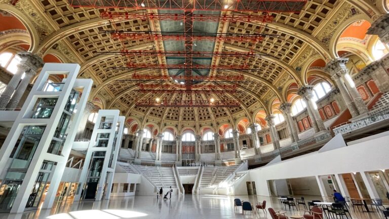 national museum montjuic interior