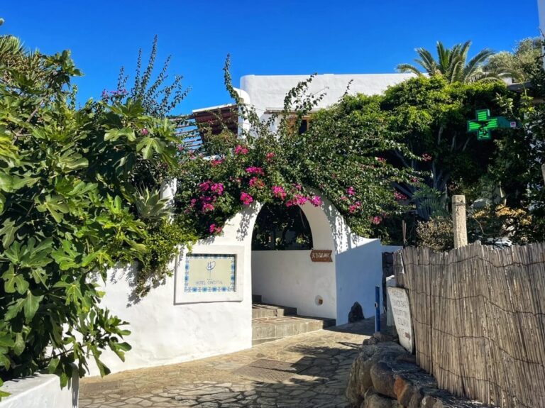 the whitewashed village of panarea