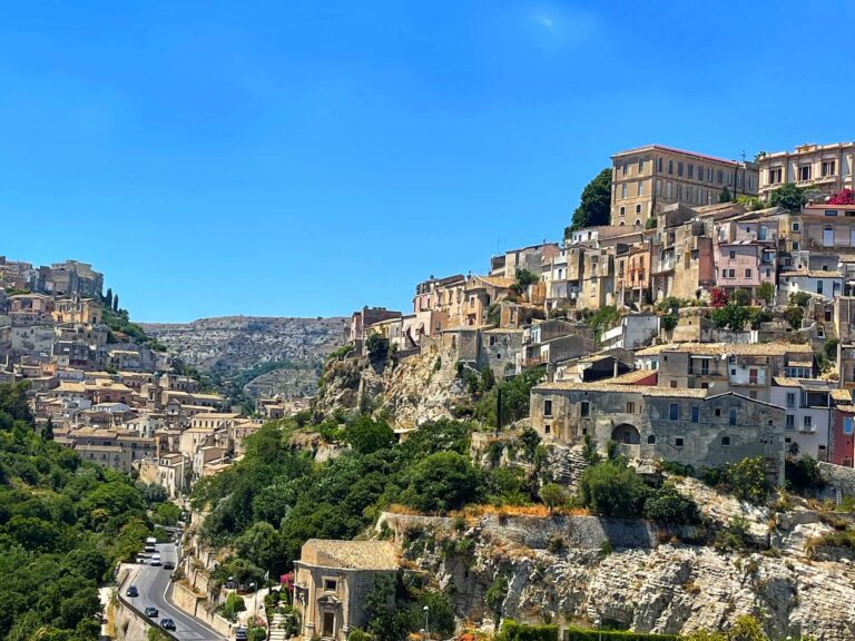 the dramatic setting of ragusa