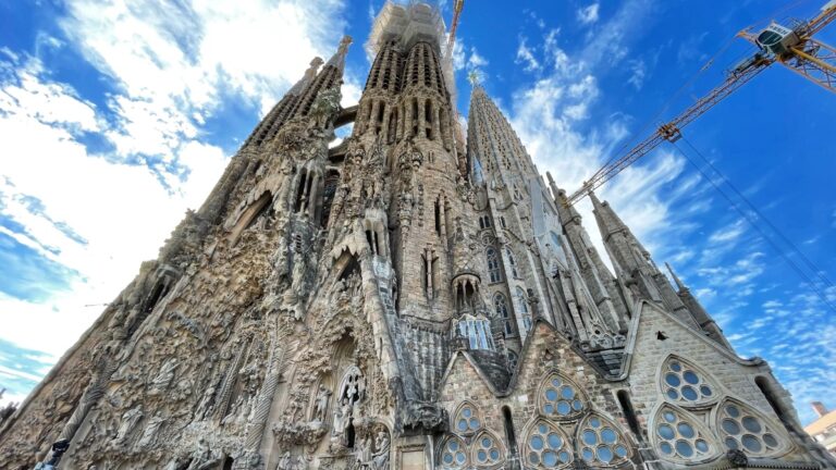 the sagrada familia has been under construction for Over a Century