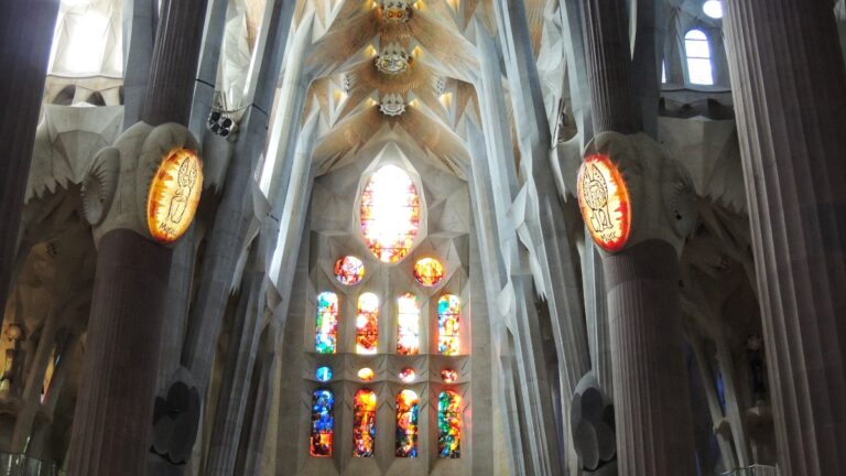 The sagrada familia was officially consecrated as a church in 2010