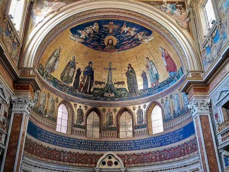 San Giovanni in Laterano Mosaic Rome