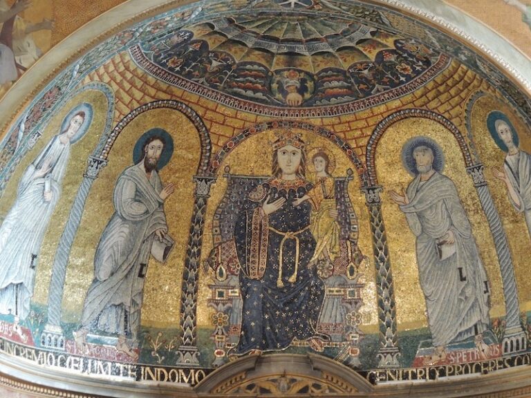 Santa Francesca Romana Rome apse mosaic