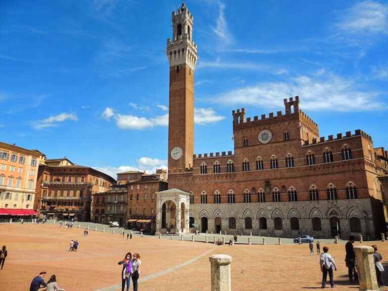piazza del campo is the beating heart of siena