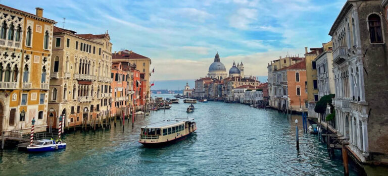 Venice Accademia Bridge View