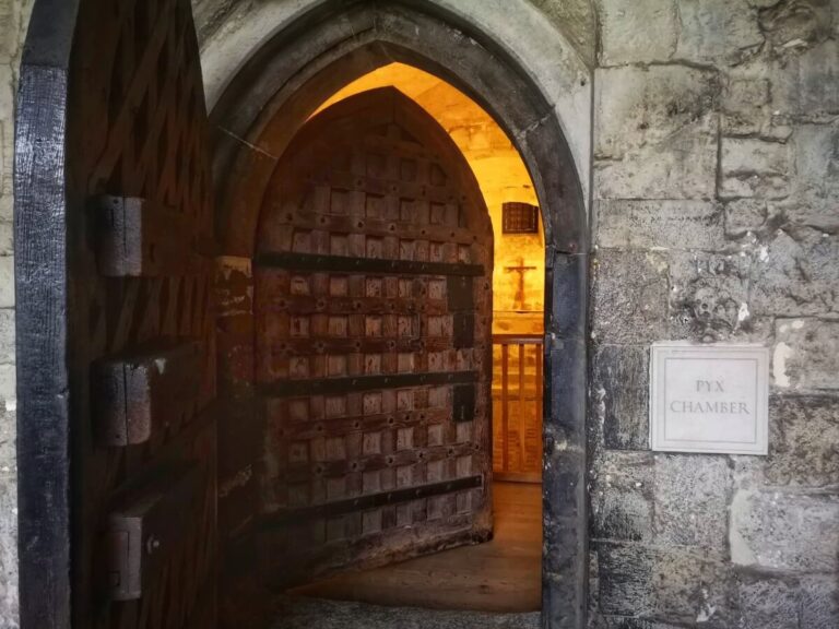 Pyx Chamber in westminster abbey