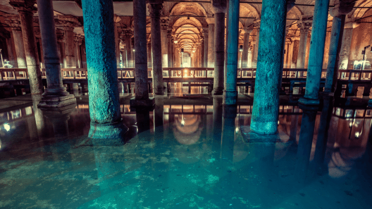 The Basilica Cistern in Istanbul is a truly magical sight