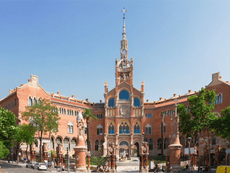 the Hospital de Sant Pau